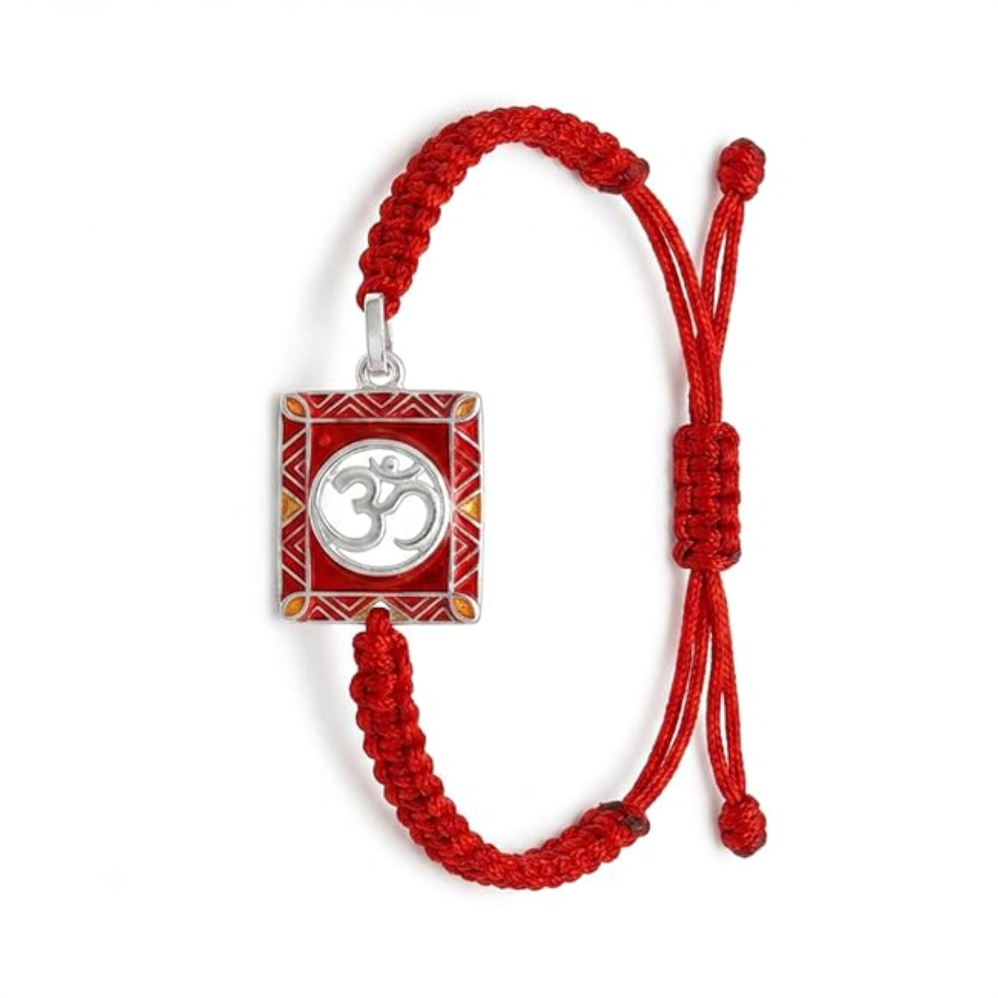 925 Hallmarked Sterling Silver Om Convertible Bracelet Pendant