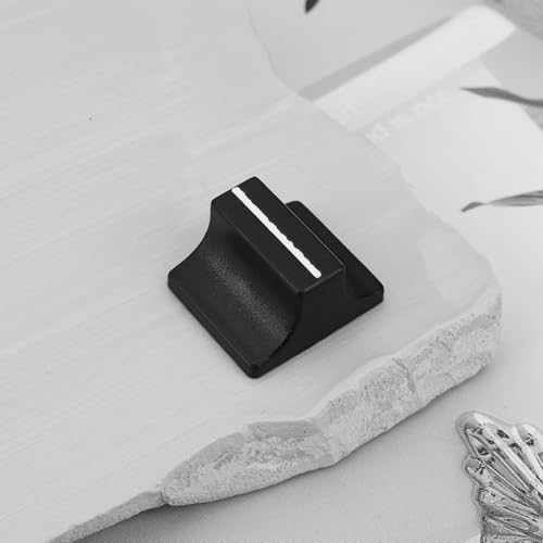 The Lord of the Tools 1Pc Plastic Pitch Fader Slider Knob Fader Cap Knob Spare Parts Compatible with Technics SL-1200 1210 MK2 MK3 MK5 Turntables Black