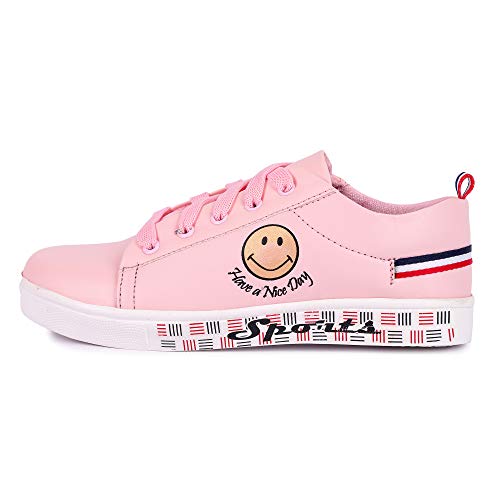 Image of Longwalk Women's Sneaker Walking Shoes for Girl's Pink Shoes Collections