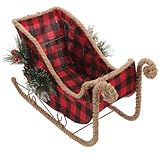 Décoration de noël : idéale pour créer une ambiance chaleureuse et festive, cette décoration de traîneau de noël s'intègre parfaitement à votre décoration intérieure, que ce soit à la maison ou au bureau, pendant les fêtes de fin d'année