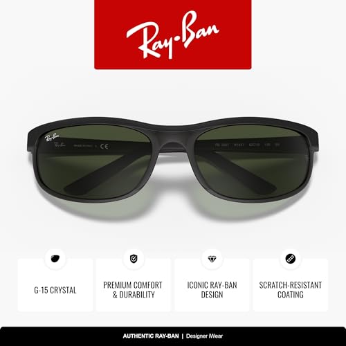 Image of Ray-Ban RB2027 Predator 2 Rectangle Sunglasses for Men for Women
