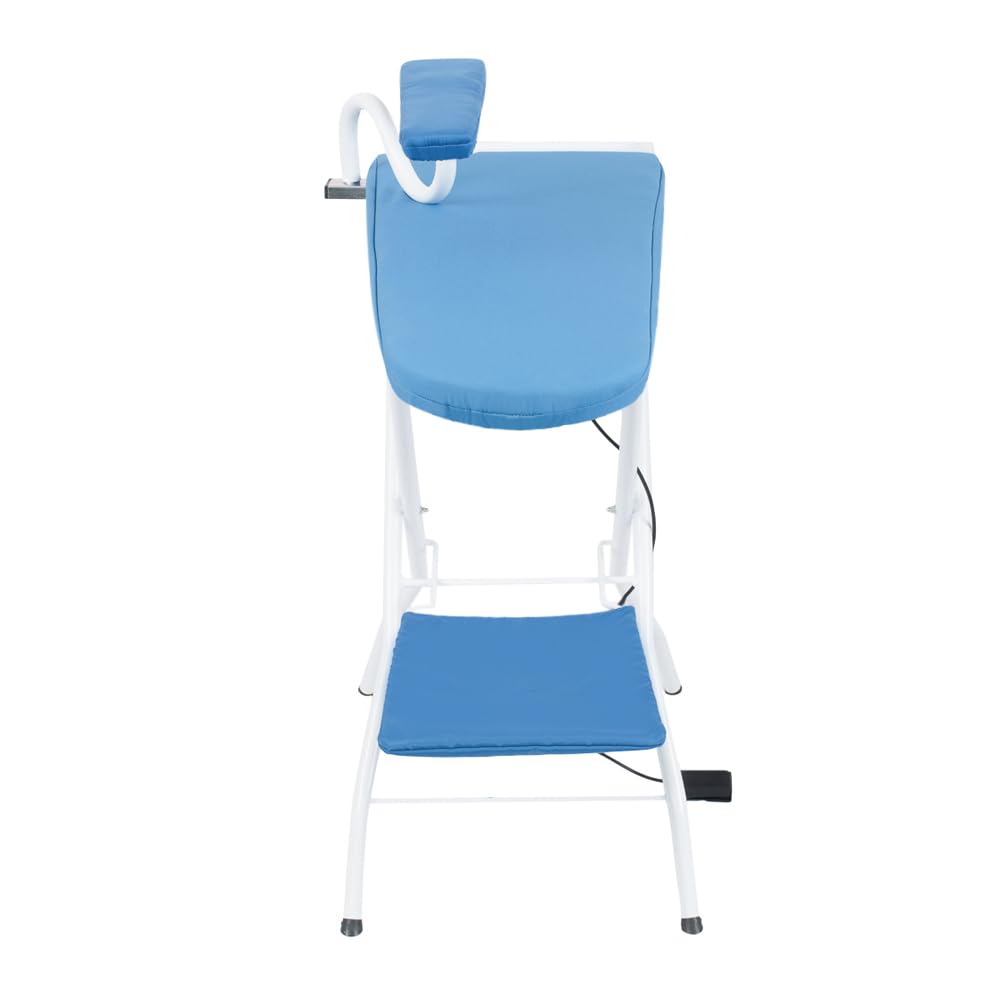 EOLO Asse da Stiro AS03 V4 Professionale Piano Riscaldato Aspirante Stabile Richiudibile Termostato Regolazione Temperatura Altezza Regolabile Braccetto Stiramaniche Garanzia 5 Anni A++ Made in Italy