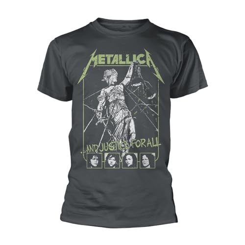 T-shirt Metallica Justice for All Faces idéal pour vos concerts et festivals rock