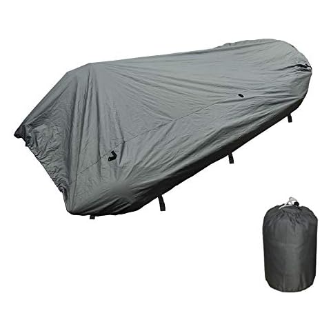 Seamax Inflatable Boat Cover, D Series for Beam Range 5.8 to 6.4ft, 5 Sizes fits Length 12.2 to 16.5ft (D430 - Max length 14ft) Cover