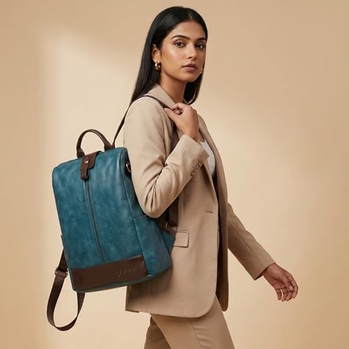 Image of VISMIINTREND Backpack for Women | Stylish Vegan Leather Backpack Bags for Women | College Bag for Girls | Office, Travel & Daily Use