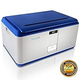 SereneLife Locking Storage Container Bin - 21 Gallon Large Capacity - Stackable Storage Tote Deck Box - Tough Durable Plastic Household Organizer with Lid, and Security Combination Lock - SLSBIN20