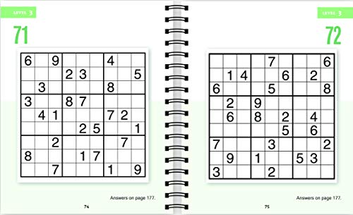 Brain Games - Large Print: Sudoku Puzzles (Dark Gray)