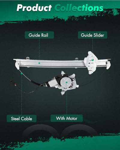 Image of SCITOO Power Window Regulator With Motor For Nissan For Sentra
