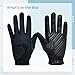 yeeplant Riding Sport Gloves, Full-Finger Quality Equestrian Gloves, Horse Riding Gloves with Nylon Breathable, Anti-Slip Palm Adjustable