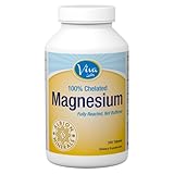 Viva Naturals Magnesium Bisglycinate Chelate: Highest Level of Absorption, 400mg Elemental Magnesium per Serving, 240 Tablets