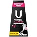 U By Kotex Barely There Thong Panty Liners, 50 Count