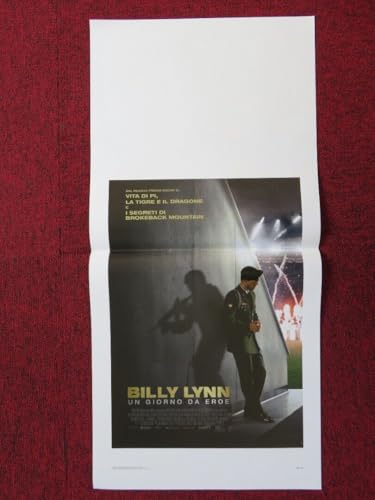Image of BILLY LYNN'S LONG HALFTIME WALK ITALIAN LOCANDINA (27.5"x13") POSTER 2016