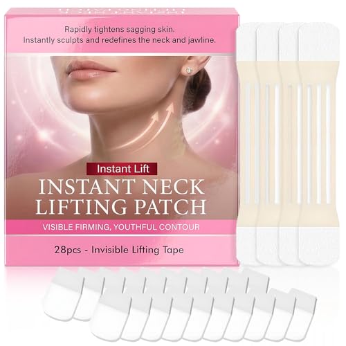 Neck Lift Tape, Instant Invisible Neck Lifting Patch Behind Neck ...