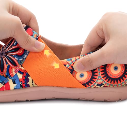 GOKIA Women's Galsang E3650 Walking Travel Shoes(Paisley, US-Size 8) by GOKIA - Used condition - Image 5