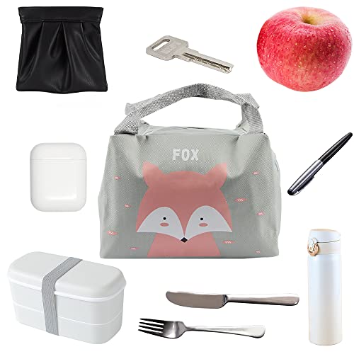 Sac Isotherme Enfant motif Renard Rose – Image 7