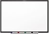 Quartet Whiteboard, Non-Magnetic Dry Erase White Board, 3 x 2, Total Erase, Black Aluminum Frame S533B