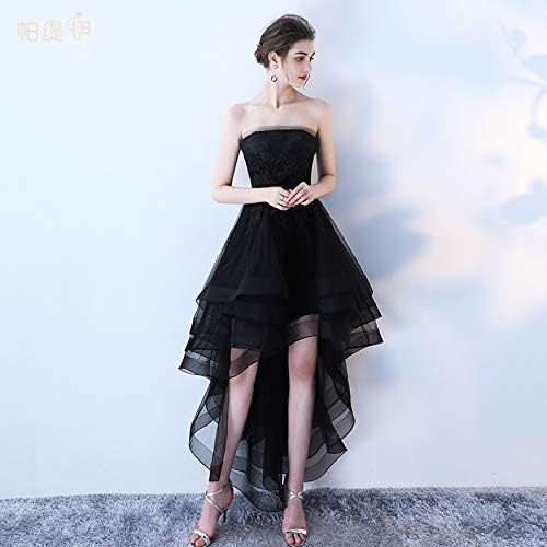short black dress with tail Chiffon Short Halter A-line Dress by Amoris T737