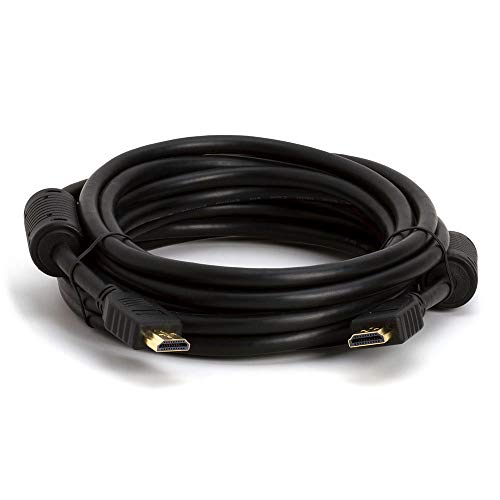 Cmple - Hdmi Cable 15Ft With Ferrite Cores - 28 Awg High Speed Hdmi Cord With Ethernet, Supports (4K 60Hz, 1080P Full Hd, Uhd, Ultra Hd, 3D, Arc, Hdtv) - 15 Feet #TOP1