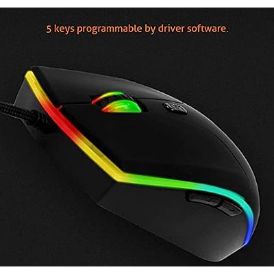MeeTion GM21 PolyChrome Gaming Mouse RGB Circulation Oyuncu Mouse