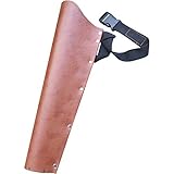 WINGOFFLY Quiver Arrow Bag Case Leather Arrow Holder Hip Quiver Shooting Target,Lightweight Traing A