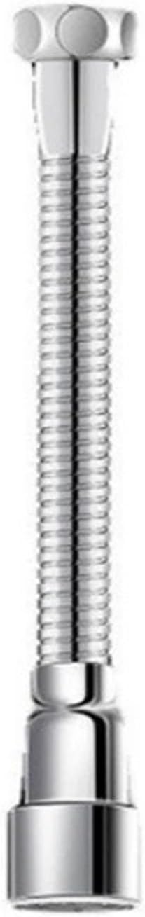 ステンレス製蛇口延長器 360度全方向水位調整可能 延長ホース キッチンシャワー ホームアクセサリー 1個(50cm)