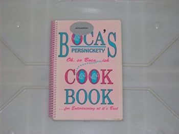 Spiral-bound Bocas Persnickety Cookbook Book