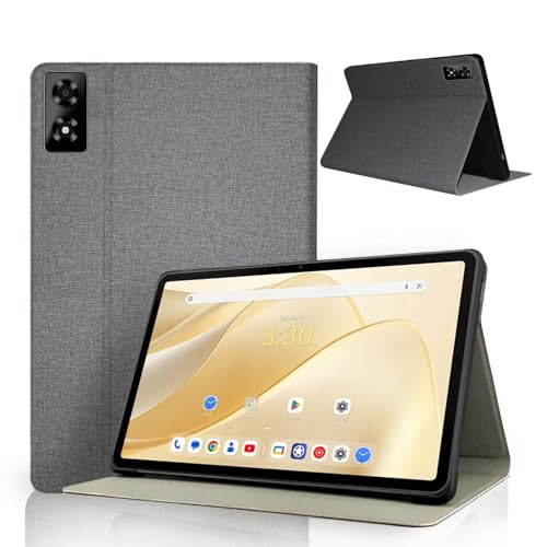 ALLDOCUBE iPlay 70 Pro �p �P�[�X YAJOJO �p�x���� �X�^���h ���^ �y�� �C�菝�h�~ �S�ʕی�^ �X�^���h�@�\�t�� �n�[�h�J�o�[ ALLDOCUBE iPlay 70 Pro �^�u���b�g �Ή� (�O���[)