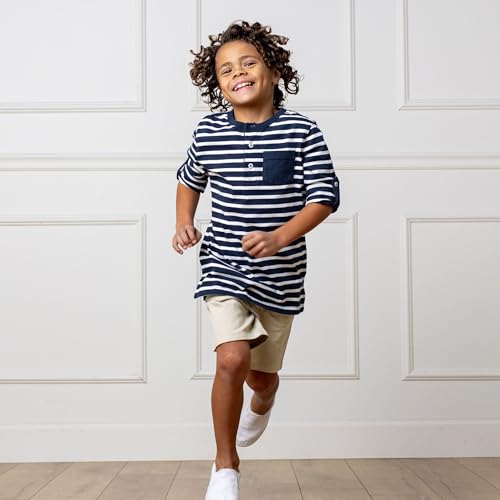 Hope & Henry Boys' Henley Tee2