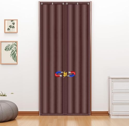 BK&MF �L�b�`�� �}�O�l�b�g�g�������ŕ܂� �~�[ ���z�g?��??���d�� �R�b�g���I�b�N�X�t�H�[�h �f�M �h�A�J�[�e�� �����܂� �h���J�o�[ �~ ������ ���� �e���X�h�A,�u���E��,80x220cm(31x87inch)