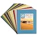 Golden State Art, Pack of 25, Acid-Free Mixed Colors Pre-Cut 16x20 Picture Mat for 11x14 Photo with White Core Bevel Cut Frame Mattes