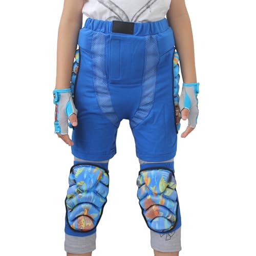 GMBYLBY Protective Hip Butt Pad 3D Padded Hip Shorts Adjustable Hip Pad for Kid Teen Adult Skiing Snowboarding Skateboard