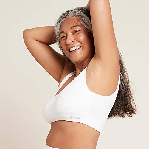 Boody Padded Shaper Bra – Seamless Pullover Bralette with Removable Pads, Supportive Fit in Bamboo Viscose3