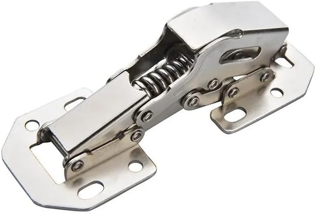 Adjustable Hinges Door Closing Hinges 4pcs 3Inch Cabinet Hydraulic Door Soft Close Hinge Furniture(4 Inch)