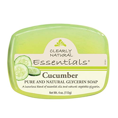 Clearly Natural Bar Soap,Glycerine,Cucmbr, 4 Oz , 6 Pack #TOP5