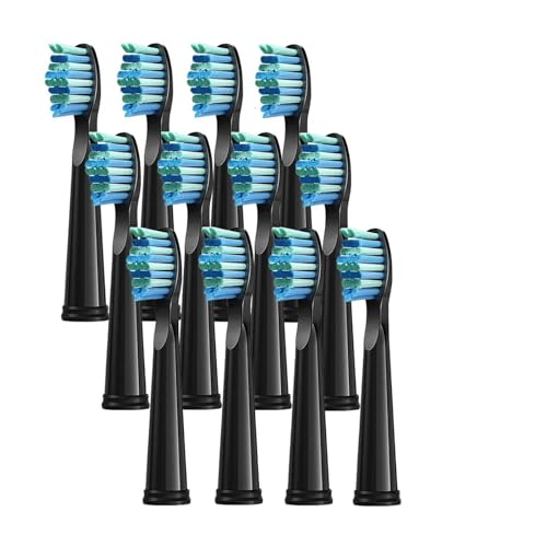 4/8/12/16 Pcs Replacement Brush Heads Compatible with Seago Compatible with Fairywill Electric Toothbrush Head Dupont Bristle Br