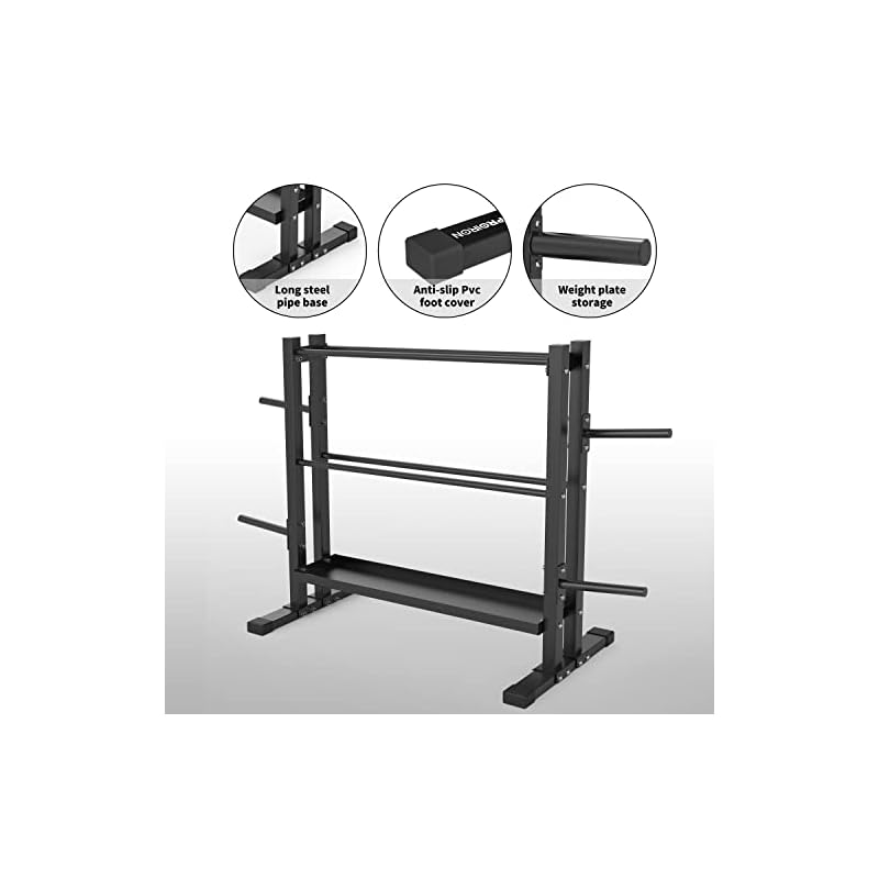 PROIRON Heavy Duty All-In-One Weight Rack, Dumbbell Rack for Dumbbells Kettlebells Home Gym Storage, Multi-layer Weights Stand Holder (Rack Only) - Image 5