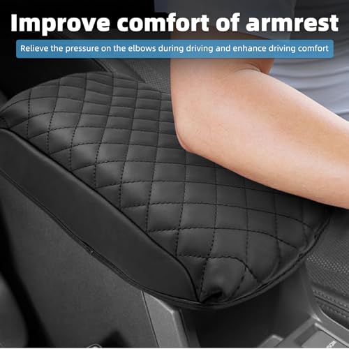 Image of Center Console Armrest Cover for Subaru Crosstrek & Impreza 2024 2025 2026 Fully Covered Anti-Scratch Protector Interior Accessories