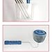 Juego de 8 rodillos de pintura con palos para decoración de casa