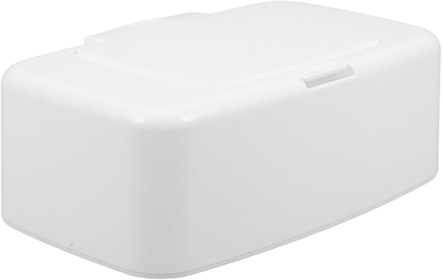 Ipetboom Baby Wipes Dispenser Refillable Wet Tissue Holder with Nonslip Base Dust Cover Portable Wipe Storage Box for Nursery Kitchen Bathroom 6.69X4.13X2.36In
