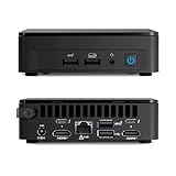 Châssis ultra-compact : mesurant seulement 117 × 112 × 38 mm, ce mini PC se monte derrière des écrans ou à l'intérieur des kiosques. Design compact idéal pour la vente au détail, les soins de santé et les environnements industriels.