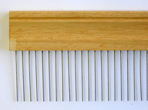 (Karin HQ0003  35 cm/7 mm) a Prueba de Rotura Peine, a Prueba de Rotura taragi, Marbling Comb, marmorier Peine, Peigne persillage, marmorizzazione Pettine