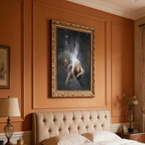 Impression sur toile Falling Star cadre à suspendre déco murale bureau - 7