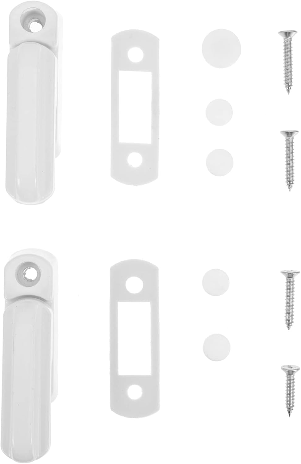 VILLFUL 2 Sets Security Lock cam Sliding Window Locks