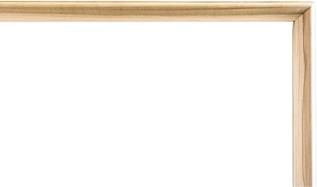 Luxe Architectural® Two Piece Door Moulding Kit - Premium Clear Stain Grade Hardwood Poplar Peel and Stick Molding (Top Piece 26" w x 36" h/Bottom Piece 26" x 24") Patent Pending