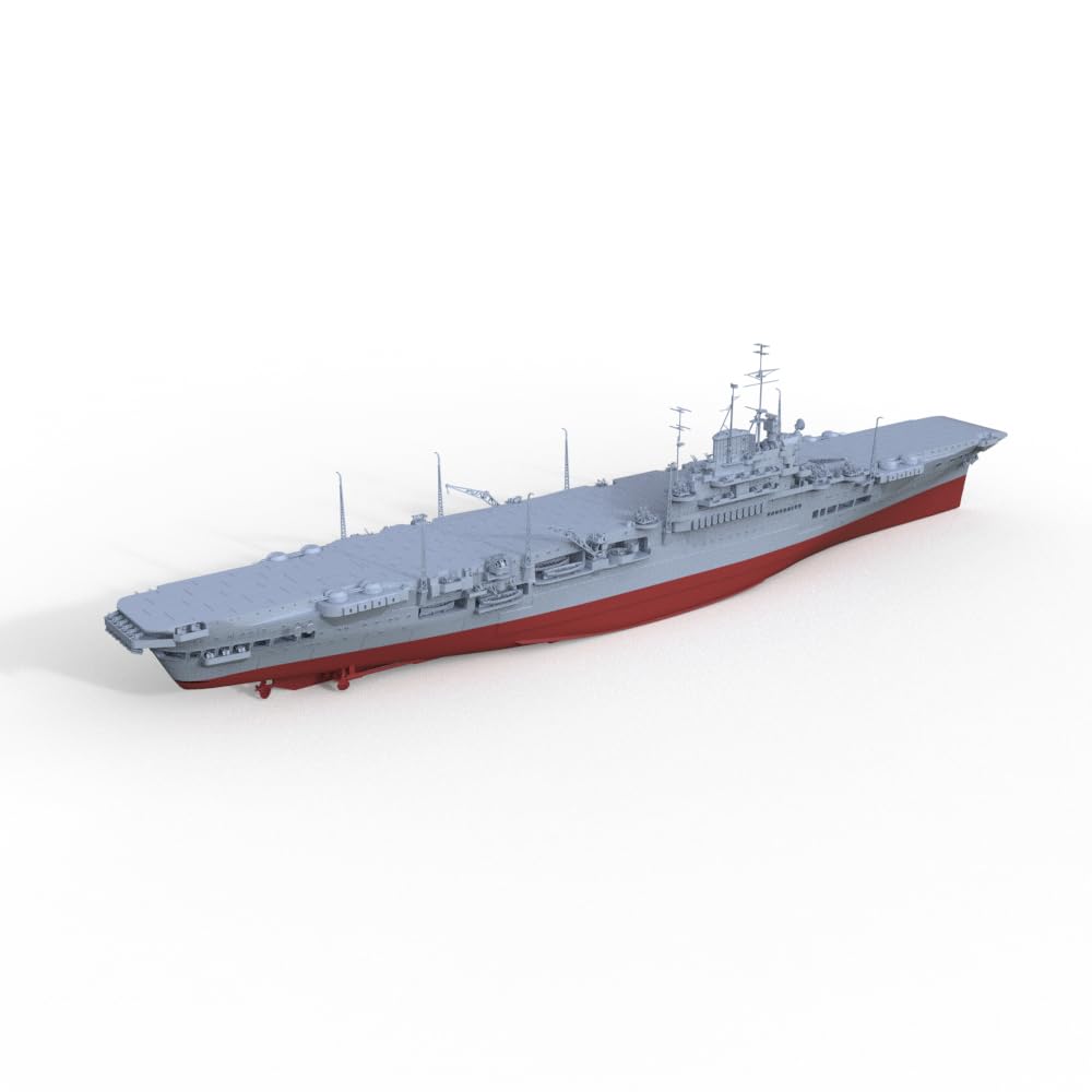MRY-SFW SSC700609S-A 1/700 zestaw do budowy modelu wojskowego, brytyjski niezłomny lotniskowiec pełny, kadłub segmentowy