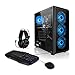 Produktbild Megaport Gaming-PC AMD Ryzen 5 3500X 6x3.60 GHz  GeForce GTX1650  500GB M.2 SSD  16GB 3000MHz RAM  Tastatur+Maus  Megaport Gaming Headset  Windows 10  WLAN