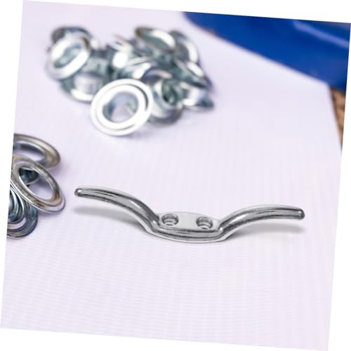 Angoily 6Pcs Metal Blind Cord Cleats Sturdy Safety Rope Holders for Window Blinds Easy to Install Cord Winders Suitable for Corded Blinds and Shades Modern Design - Image 7