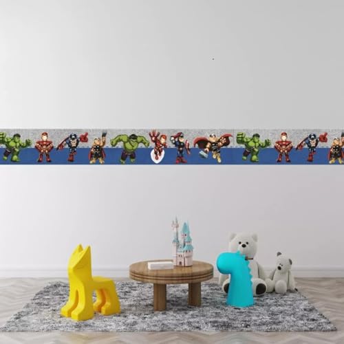 Faixa Decorativa Adesiva Vingadores Baby