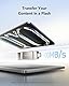 Lexar D40E 256 GB Dual Drive USB 3.2 Gen 1 Type-C Jump Drive, USB-C Flash Drive, Metallgehäuse, schwenkbares Design, Thumb Drive, Kompatibel mit iPhone 16