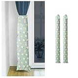 Anti Cat Scratch Curtains Protector, Drapes Cover for Cats Dogs Pets Claws, Easy-to-Apply Scratching Deterrent and Shield for Window Curtains, Washable(Green 2 Pack,9' W x 65' L)
